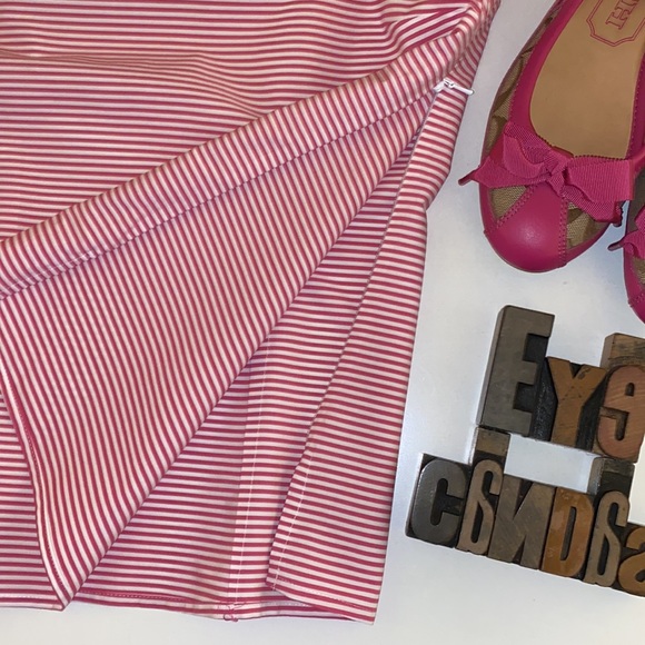 ❤️HOST PICK❤️TALBOTS Split/Embellished Neck Striped Sleeveless Top - Picture 5 of 8